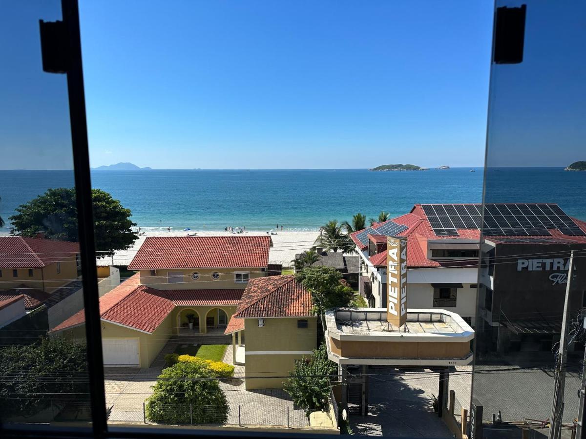 Vista Maravilhosa De Toda Praia Churrasqueira 30M Mar Conforto Realstay3 Florianópolis Exterior foto